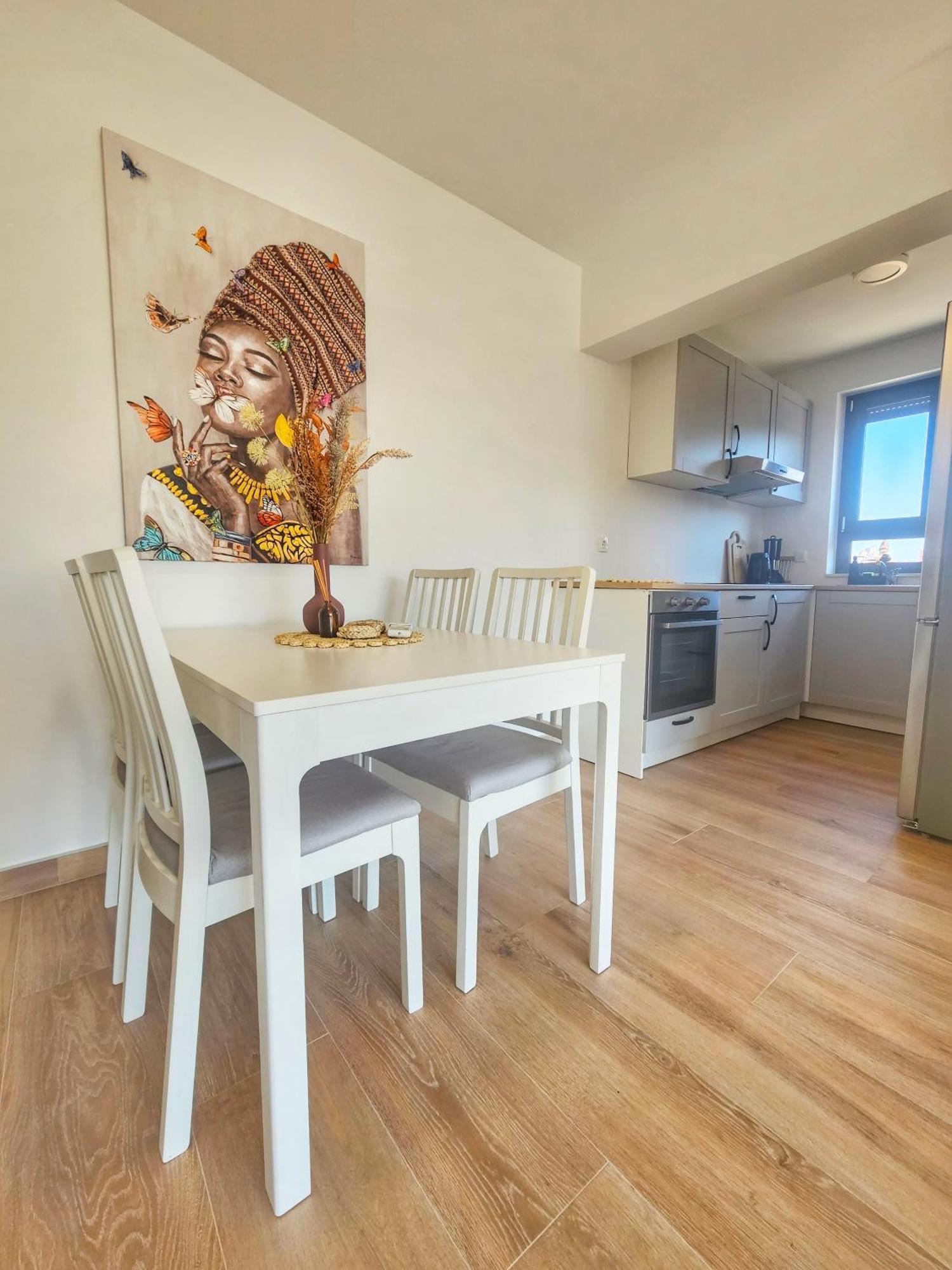 Modern Cityscape Apartman Zára Szoba fotó